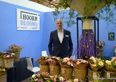 Peter van der Voort with Hoorn Bloom. Up to this day since covid started about three years ago, on the whole sales of bouquets has been good.